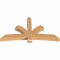 Ekena Millwork Davenport Timber Gable Bracket, Western Red Cedar, 72"W x 39"H x 5 1/2"D x 5 1/2"F, 13/12 Pitch GBW072X39X0606DAV00SWR - alternate 2
